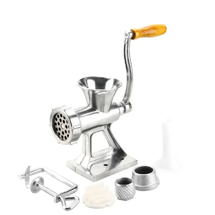 Heavy Duty Meat Grinder Mincer Stuffer Manual Sausage Filler Sauce Maker Machine