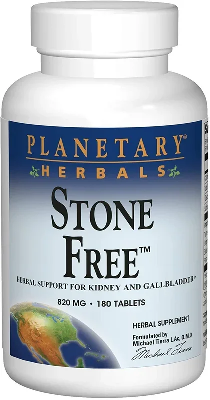 Herbales planetarias Stone Free 820 mg 180 tabletas