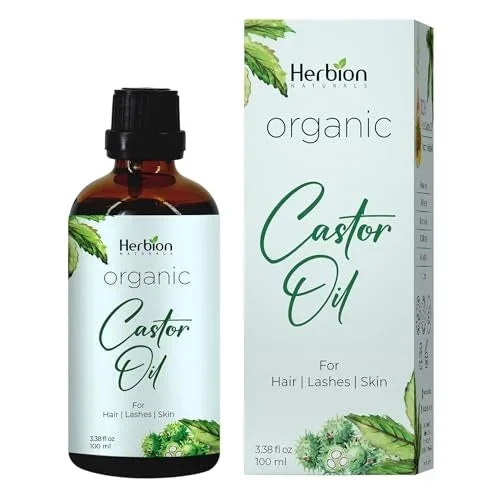 Herbion Naturals Organic Castor Oil 3.38 Oz