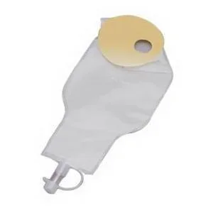 Hollister Drainable Fecal Collector with SoftFlex Skin Barrier, Medium 10″ L, Transparent