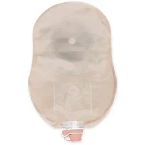 Hollister Urostomy Pouch One-Piece System 9 Inch Length Up to 2-1/2 Inch Stoma Flat, Trim to Fit – 84590