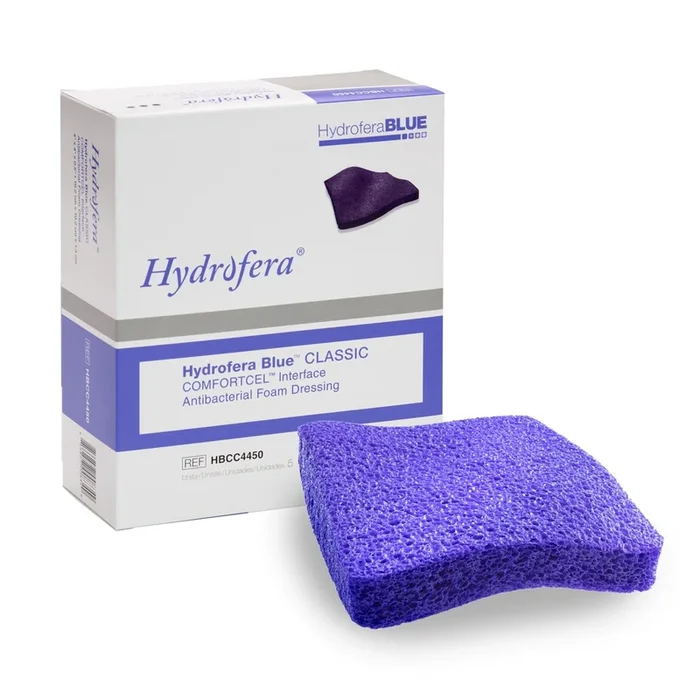 Hydrofera Blue ComfortCel Interface Antibacterial Foam Dressing