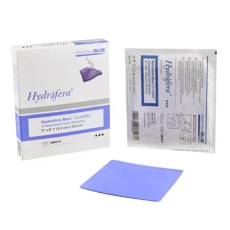 Hydrofera Blue Foam Dressing without Border by Hollister