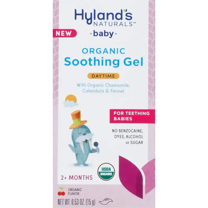 Hyland’s Baby Organic Soothing Gel For Teething 0.53 Oz