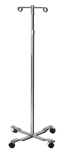 I.V. Stand 2-Hook – 4 Leg