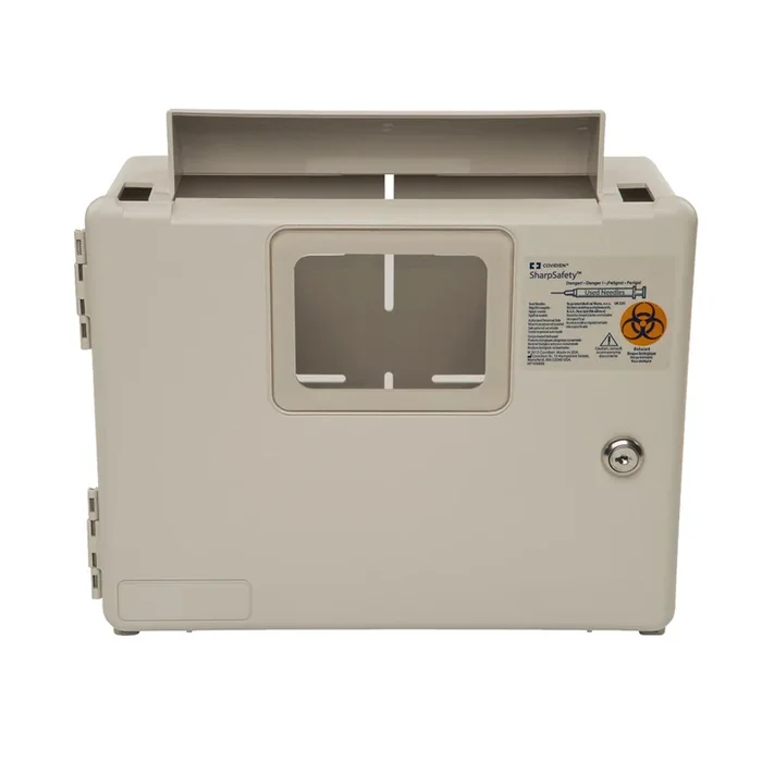 In-Room Sharps Container Cabinet / Wall Enclosure