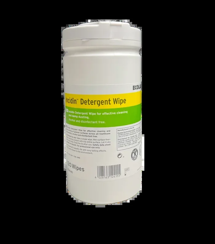 Incidin Detergent 120 Wipe Cannister