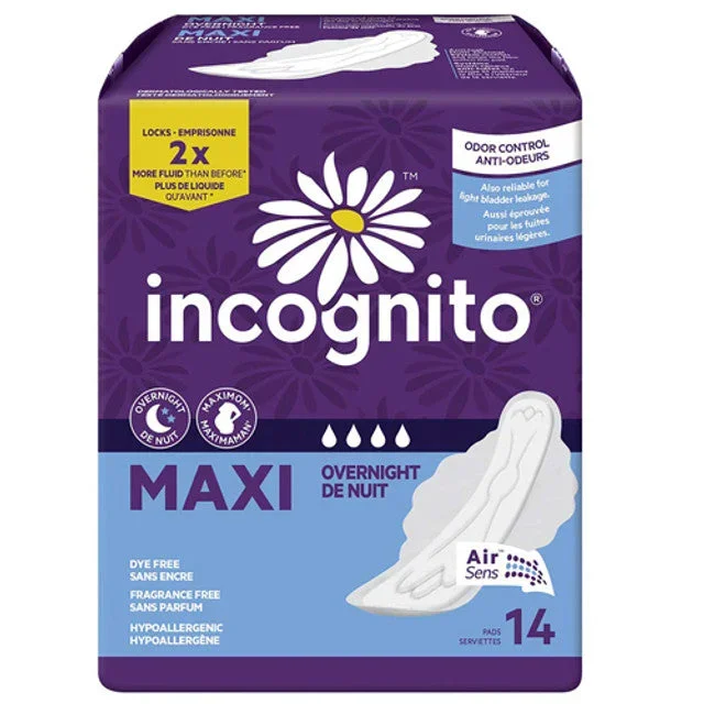 Incognito Maxi with Wings, Overnight