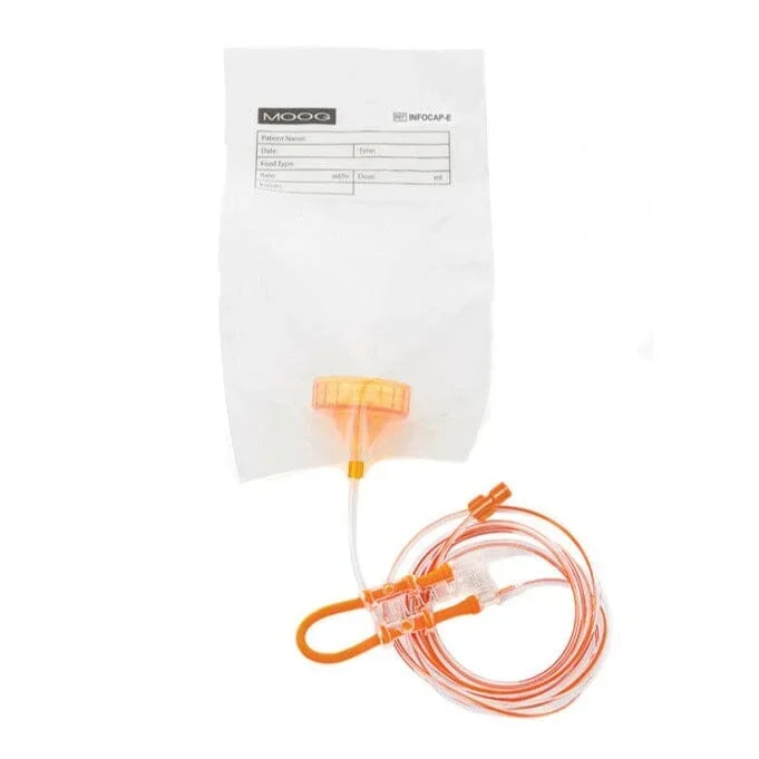 Infinity Orange Screw Cap Set with ENFit® Connector