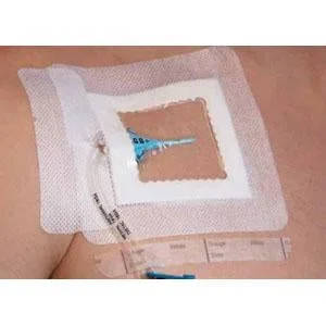 Integrated Securement Dressing Sorbaview SHIELD Fabric By Medline