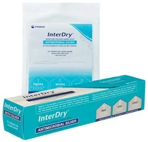 InterDry Ag Textile with Antimicrobial Silver Complex by Coloplast