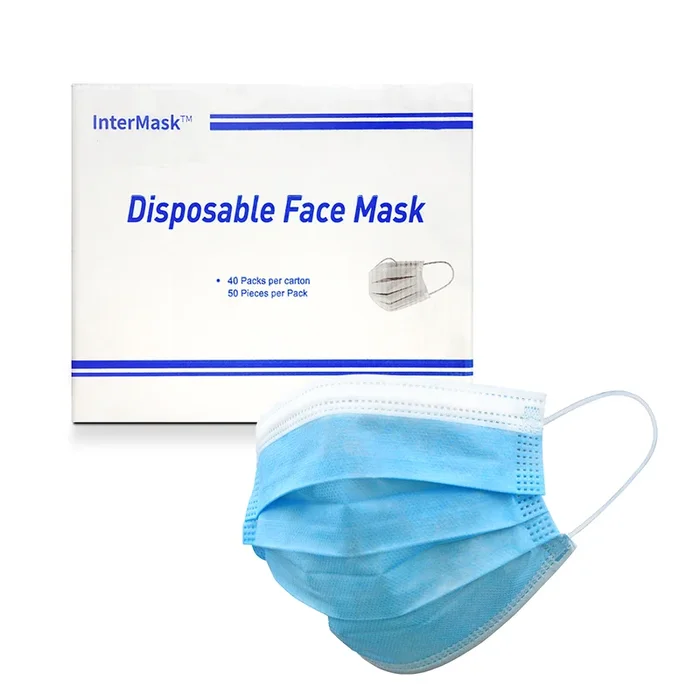 InterMask Disposable Premium 3-Ply Mask, ASTM Level 3