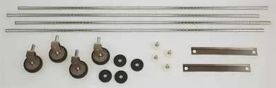 Intermetro Industries Top-Track Mobile Unit Kit Chrome Plated – TTM18C
