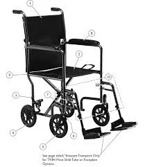 Invacare Legrest Assembly – 1110333