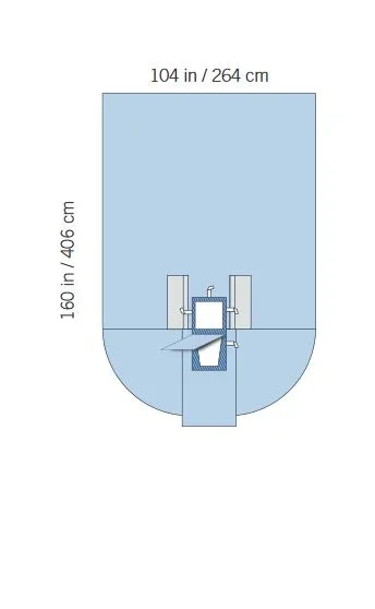 Invenio Healthcare SteriGuard 104 W X 160 L Inch Sterile – I80-05181G-S