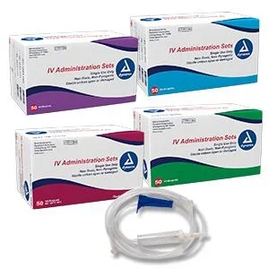 IV Administration set – 10 drop – 83″, 1 Injection site