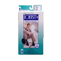 Jobst For Men Thigh High, 20-30 mm,Black,E-Large