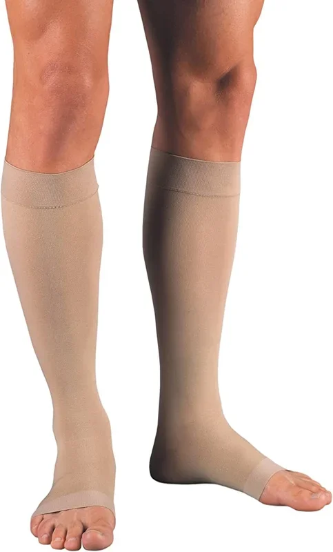 Jobst Relief Knee Open Toe Beige 20-30