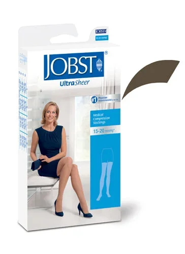 Jobst Ultrasheer 15-20mmHG Thigh Hi Medium (pr) Espresso