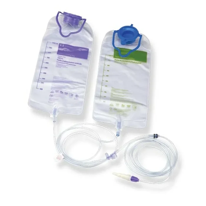 Kangaroo Joey 763662 Enteral Feeding Flush Pump Bag Set Case of 30