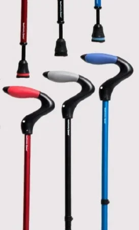 Keen Mobility Company Keen Quest Pivoting Tip Cane Aluminum 31 to 37 Inch Height Black – QST-B