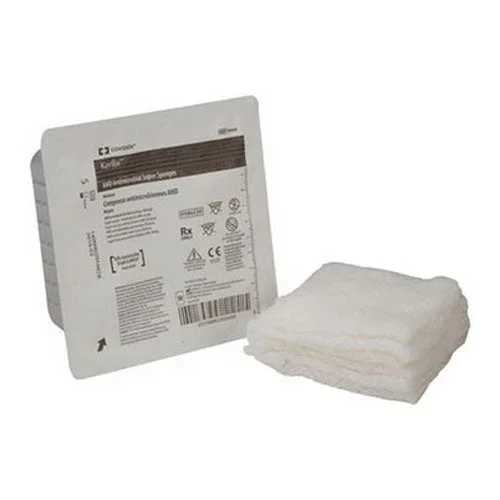 Kerlix AMD Antimicrobial Island Dressing Super Sponge, 6″ x 6-3/4″ Square