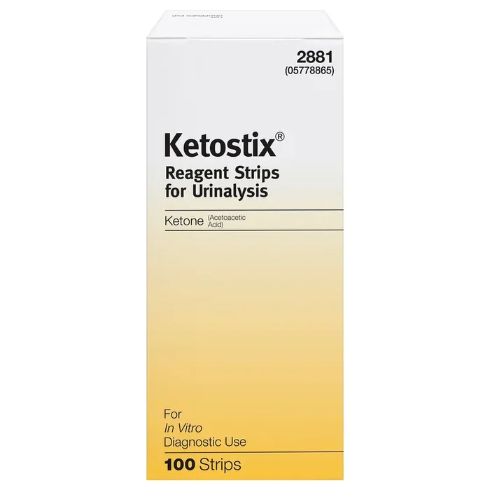 Ketostix Reagent Test Strip, Urine Ketone, Dip-and-read Test