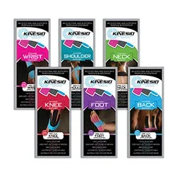 Kinesio Pre-Cut Starter Set With Display (10 Of Each Application)