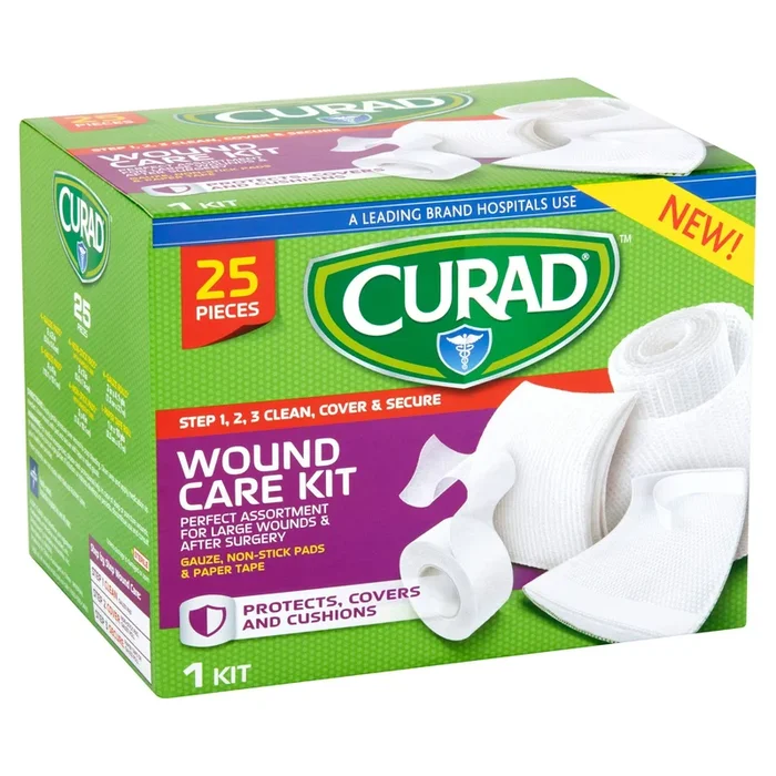 Kit de cuidado de heridas de curad x 25