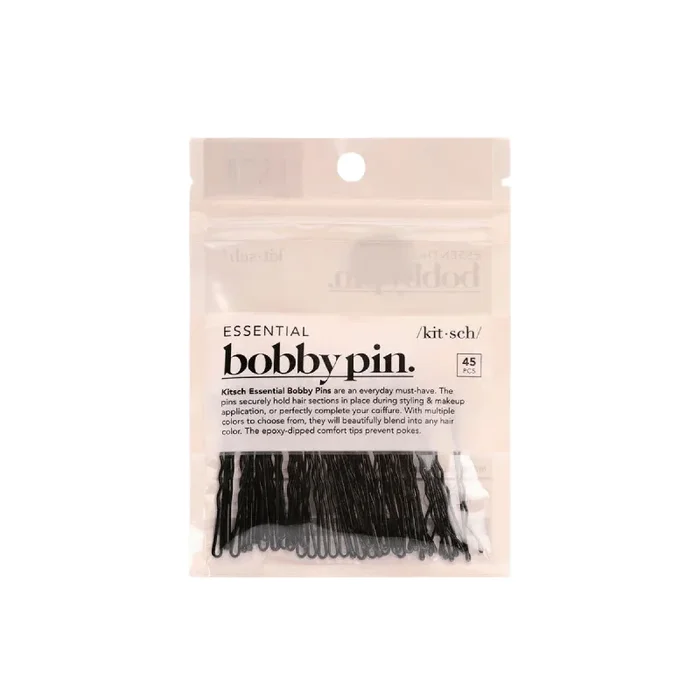 kitsch Black Bobby Pins (45 pieces) #10087443
