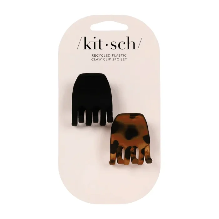 kitsch Recycled Plastic Medium Claw Clips (2 pieces) #10087441