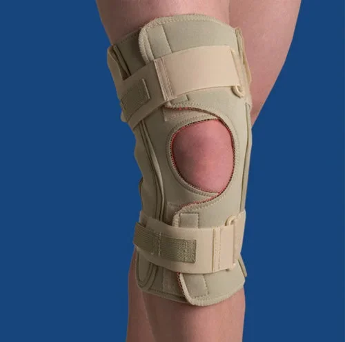 Knee Brace Open Wrap Range of Motion Medium