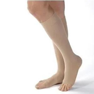 Knee-High Firm Opaque Compression Stockings X-Large, Natural
