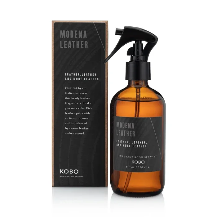 KOBO Modena Leather Woodblock Room Spray (8 oz) #10084770