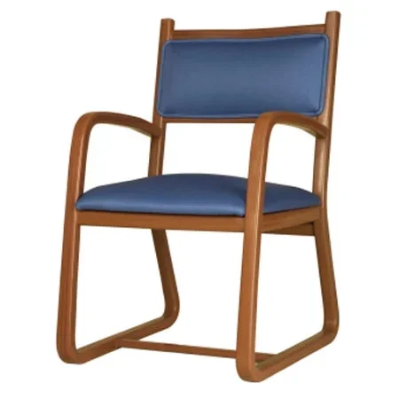 Kwalu Tivoli Side Chair Specify Color When Ordering Fixed Armrests Specify Fabric When Ordering – SL010
