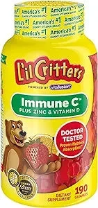 L’Il Critters Immune C Plus Gummies 190