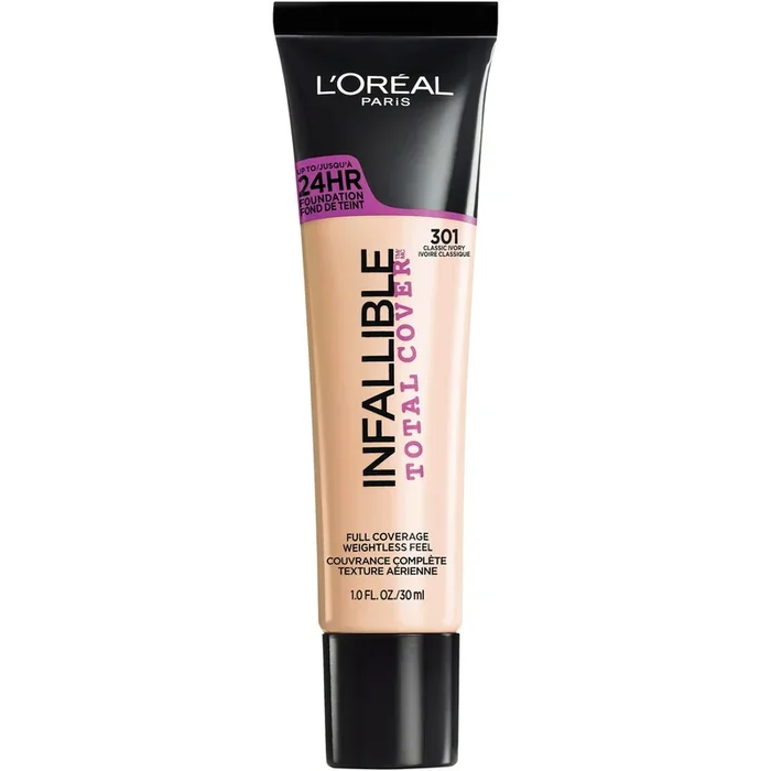 L’Oreal Paris Infallible Total Cover Foundation 1oz