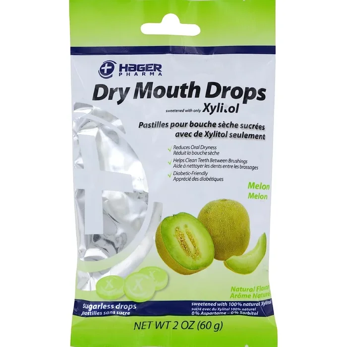 La boca seca de Hager gota melón 2 oz