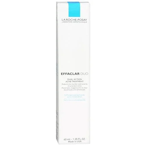 LA Roche -Posay Effaclar Dual Action Tratamiento del acné – 1.35 oz