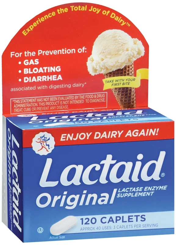 Lactaid Original Lactase Enzyme Dietary Supplement