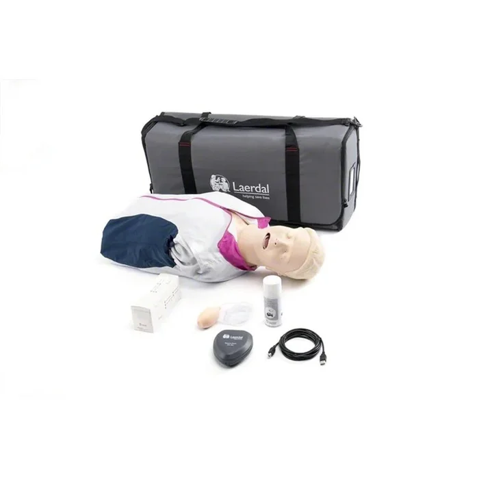 Laerdal Resusci Anne QCPR Torso w/Carry Bag – Rechargeable