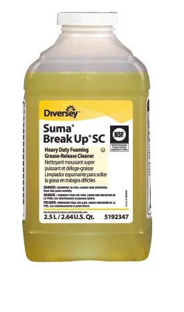 Lagasse Suma Break-Up SC Surface Cleaner / Degreaser Foaming 2.5 Liter Bottle Scented – DVS95192347
