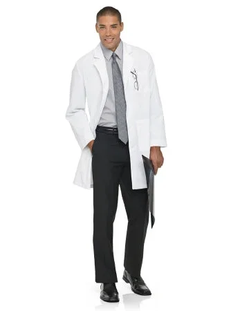 Landau Uniforms Lab Coat White Small Long Sleeves Knee Length – 3187WWYS