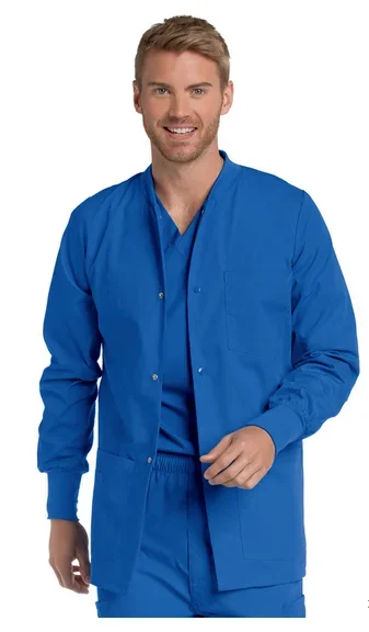 Landau Uniforms Warm-Up Jacket Sandstone X-Large Long Sleeves Hip Length – 7551SAPXLG