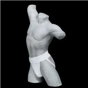 Leader Athletic Supporter, White, X-Large