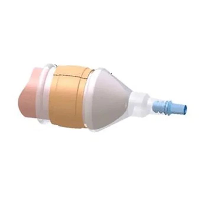 Leading Edge Innovations GeeWhiz Male External Catheter, 36mm OD, with Integral Collection Pouch