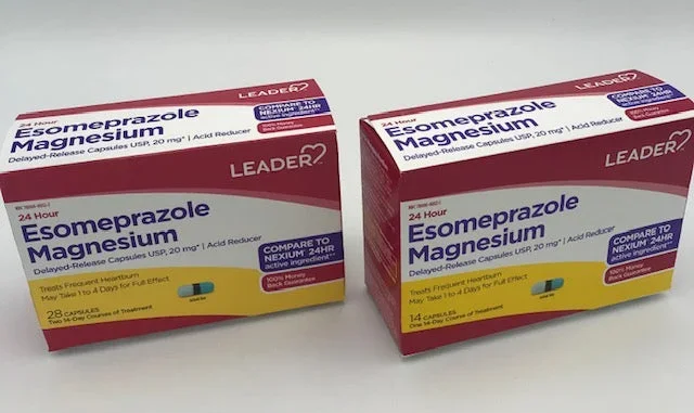 Líder Esomeprazol Cápsulas de magnesio