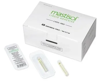 Liquid Adhesive 2/3cc Vials – Box of 48