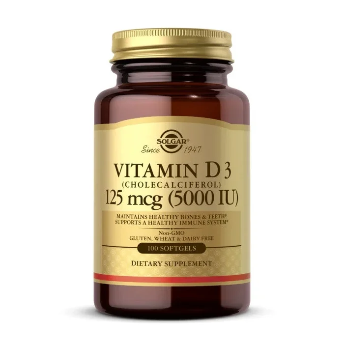 Liquid Vitamin D3 (Cholecalciferol) 125 MCG (5,000 IU)