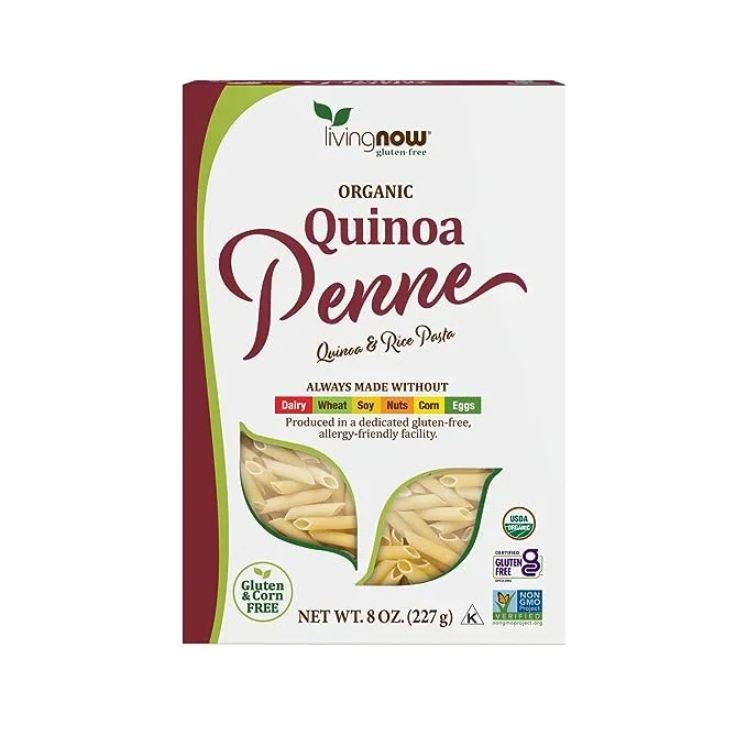 Living Now Organic Quinoa Penne Pasta 8oz